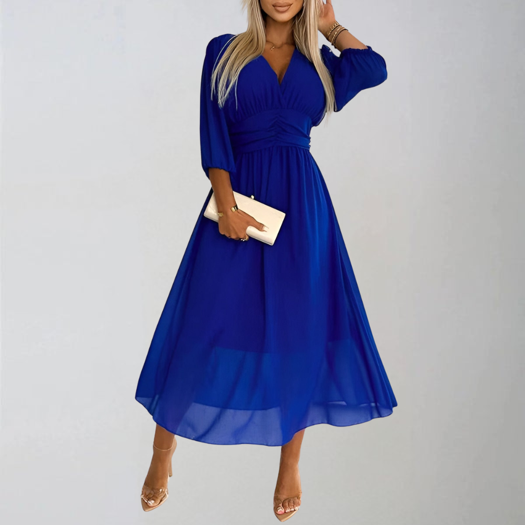 Adéla | Lekka elegancka sukienka z szyfonu